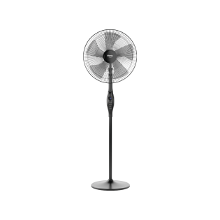 Mienta Stand Fan with Remote 18 Inch Black