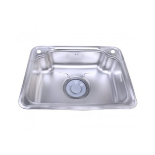 حوض مطبخ تحت رخامة بيضاوي بيورتي 46×63 سم استانلس