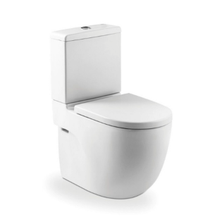 مرحاض بي بالدش ملاصق للحائط روكا مريديان أبيض