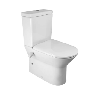 Roca Ares Sticking To Wall Toilet P With Sprayer White