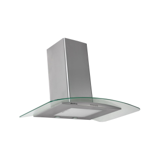 Turboline Built-In Hood With Chimeny 90 Cm Stainless Steel