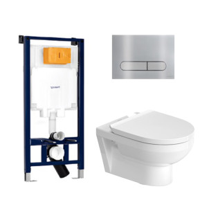 Duravit No.1 Toilet Set with Flush Tank