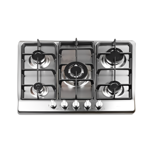Kitchen Line Built-in Gas Hob 5 burners 70cm Stainless Steel