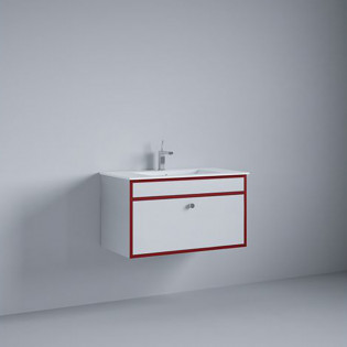 وحدة موبيليا أبيض 80*46 سم بيرويا