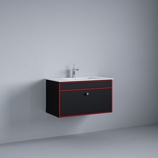 وحدة موبيليا أسود 80*46 سم بيرويا