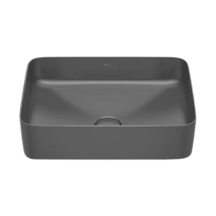  حوض فوق سطح مربع روكا  اينسبيرا 50 × 37 سم دارك جراي
