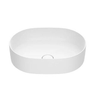 حوض فوق سطح دائري روكا اينسبيرا 37×50 سم أبيض مطفي