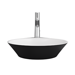 حوض فوق سطح سانيبيور جوتشيا 44×51 سم أسود