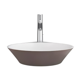 حوض فوق سطح سانيبيور جوتشيا 44×51 سم موكا